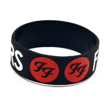OBH 2 шт рок стиль Foo fightors силиконовый резиновый браслет для музыкального концерта
