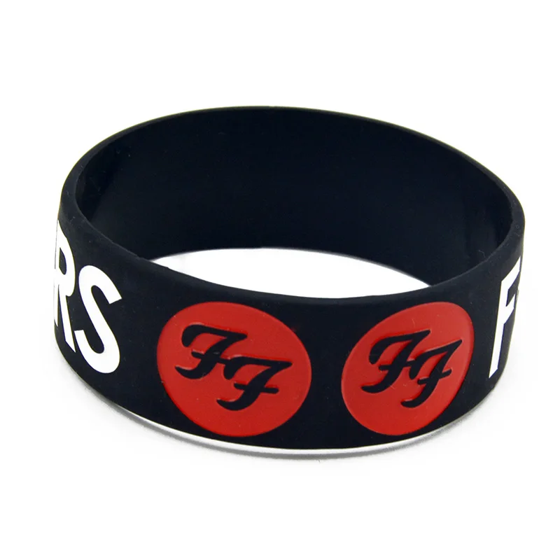 

OneBandaHouse 1PC Rock Style Band Foo Fighters Silicone Wristband