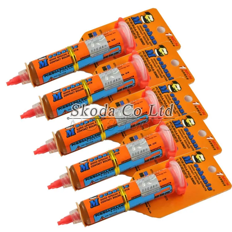 Free shipping Newest 10CC MECHANIC RMA UV 10 No Clean BGA Reballing