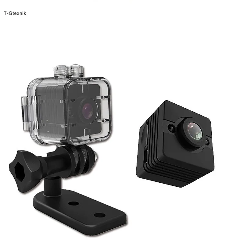 

T-Gtexnik SQ12 Waterproof Mini Night Vision Camera HD 1080P DVR Lens Sport Video Cameras Wide-Angle MINI Camcorder PK SQ8 Q11