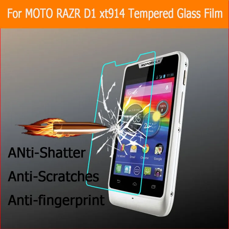 Пленка из закаленного стекла для Motola RAZR D1 D3 стеклянная пленка Moto Droid Ultra U XT1097