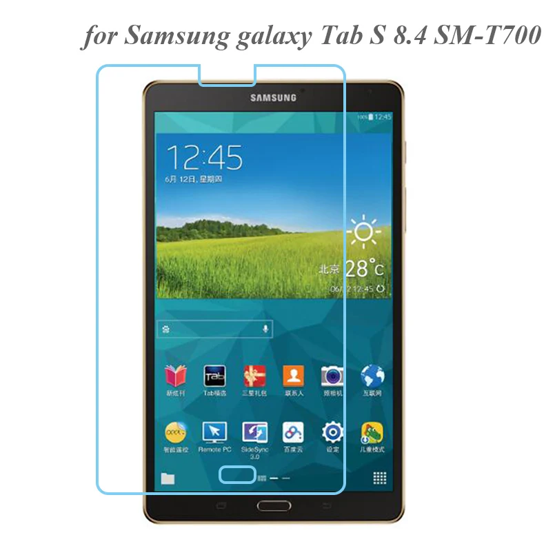 Защита экрана для Samsung Galaxy Tab S 8 4 закаленное стекло 0 3 мм 9H пленка дюйма SM T700