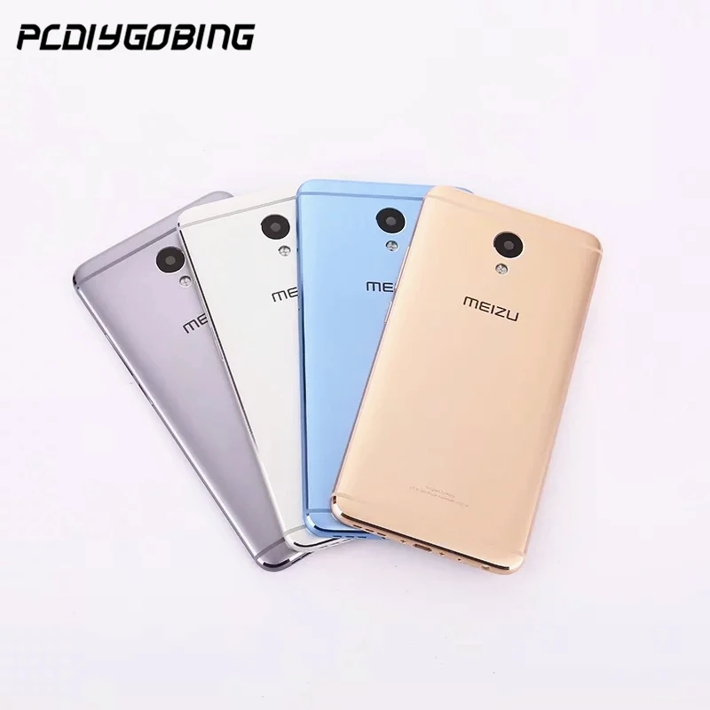 

Official Meizu Back Battery Cover For Meizu M5 Note Original Metal Phone Case For Meizu M5 Note 5.5" Housing Replacement Parts