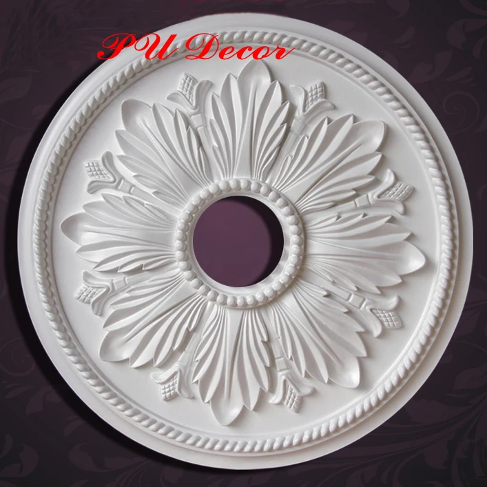 ceiling rosette ceiling decoration pendant lamp decor panel PU