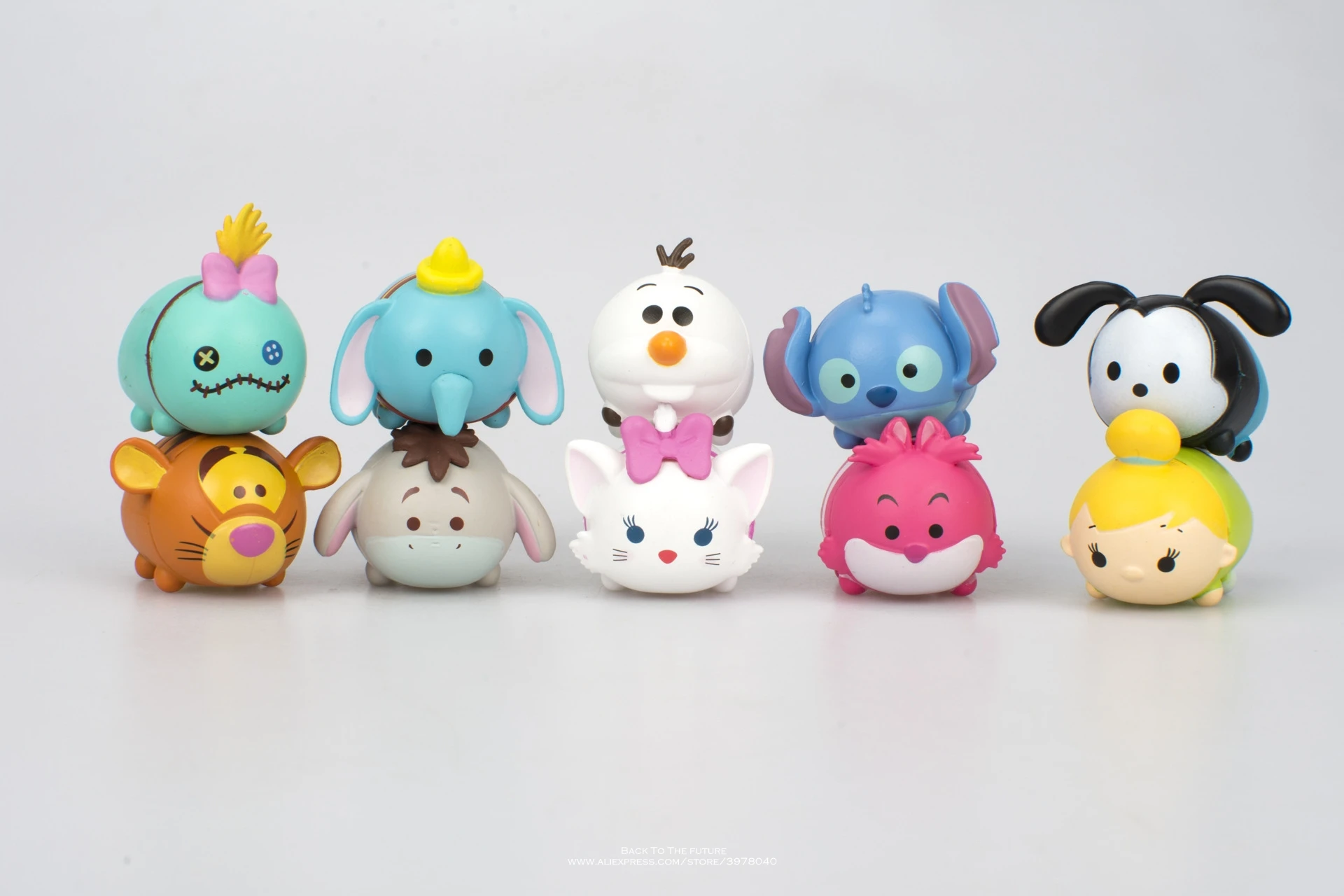 Disney Микки Маус Минни 10 шт./компл. 3 см экшн фигурка позы Статуэтка игрушка модель