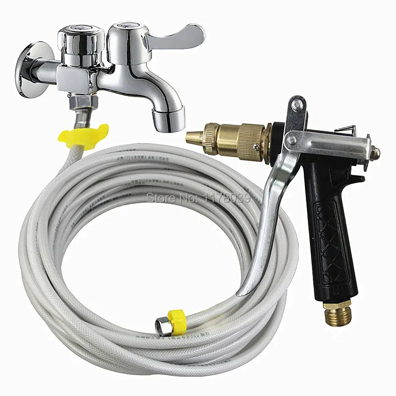 Brass Cleaning High Pressure Spray Gun,toilet Watering Spray Gun