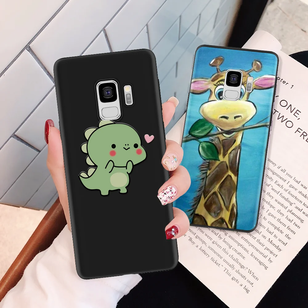

Animal TPU Case For Samsung Galaxy Note 8 9 5 S9 S8 Plus S6 S7 Edge J3 J5 J6 J7 Prime 2015 2016 2017 J4 J6 Plus 2018 Matte Cover