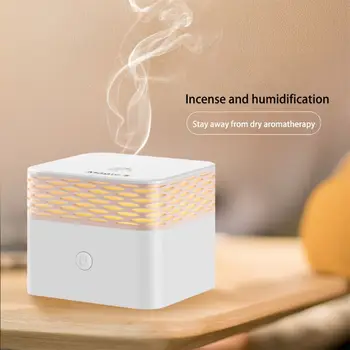 

Ultrasonic Air Humidifier Aromatherapy Essential Oil Diffuser For Home Usb Atomizer With Led Night Light
