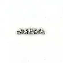 900 шт тибетские серебряные звезды крыло ссылка A13859