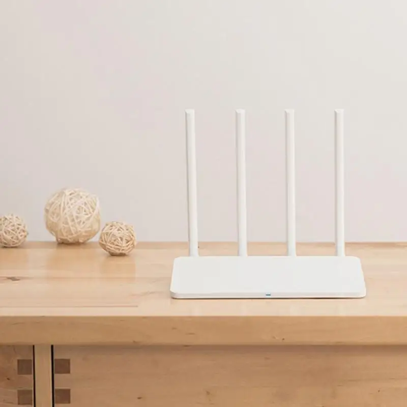 Xiaomi Mi Wi-Fi маршрутизатор 3A на китайском языке 4-антенны приложение Управление 64 Мб памяти 802.11ac Dual Band 2,4 ГГц Wi-Fi 5 ГГц маршрутизатор для дома