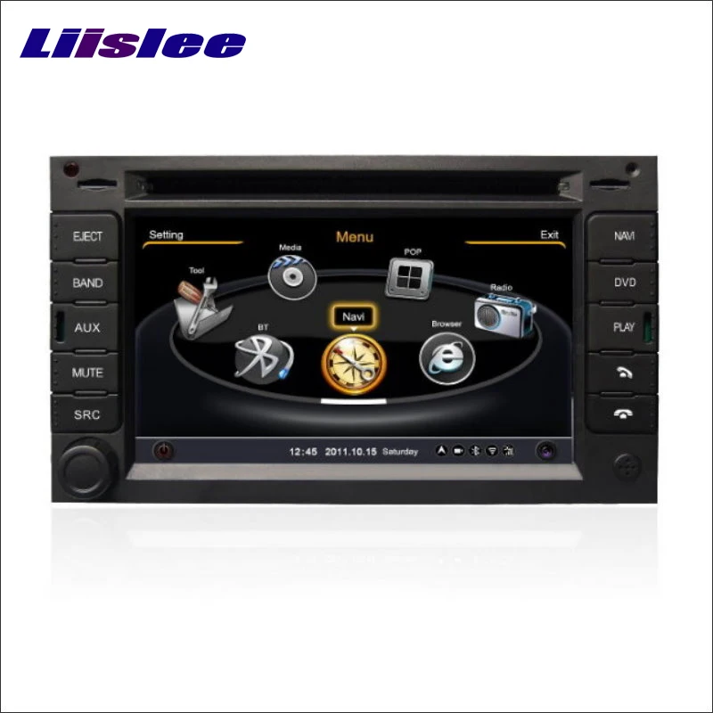 Top Liislee Car Radio For Peugeot Partner 2008~2013 Audio Video Stereo CD DVD Player GPS Navi Map Navigation S160 Multimedia System 1