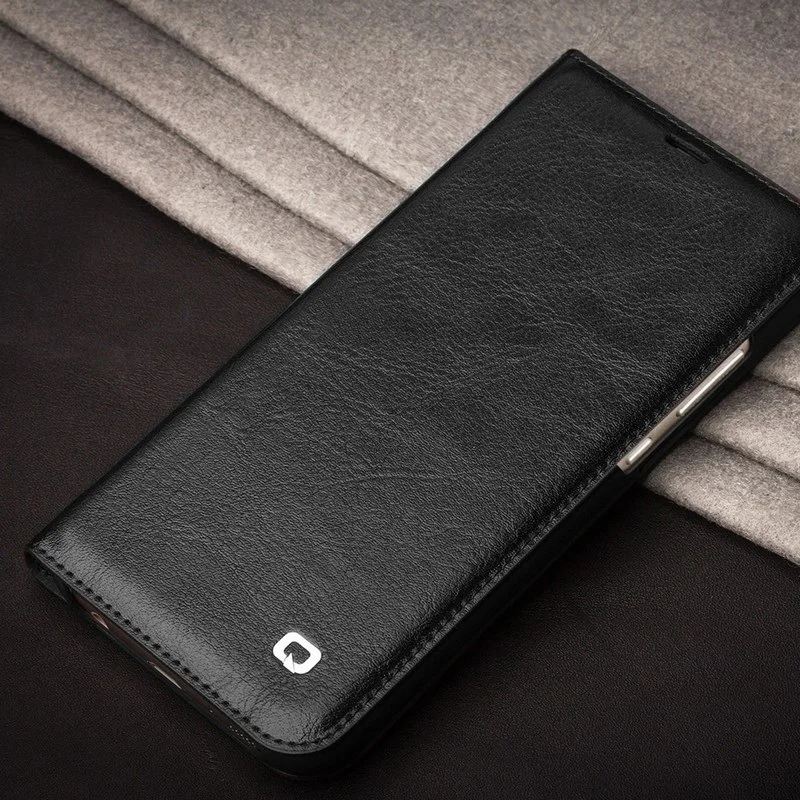 bilder für Für Huawei P9 Plus Ledertaschen QIALINO Echtes Leder Crazy Horse korn Fall mit Kartensteckplatz für Huawei P9 Plus-5,5 zoll bilder für Für Huawei P9 Plus Ledertaschen QIALINO Echtes Leder Crazy Horse korn Fall mit Kartensteckplatz für Huawei P9 Plus-5,5 zoll