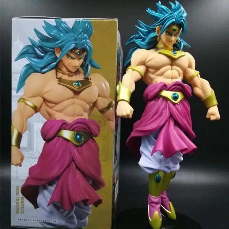 

Broli Blue Dragon Ball Japanese Anime Figures Action Toy Figures Vegeta Kakarotto Pvc Model Collection For Best Birthday Gift