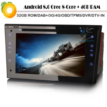 

8 Core DAB+Stereo Sat Nav for Opel Meriva Signum Zafira Android 8.0 Autoradio Car Radio player WiFi 4G GPS DVD RDS BT SD DVR OBD