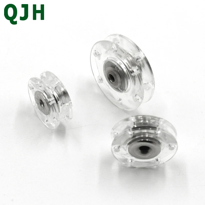 

50pcs/bag 18mm 21mm 25mm Metal Snap Button Transparent Clasp Sewing Accessories Stealth Jacket Clasp Buttons Invisible Button