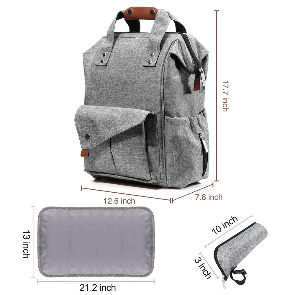 

Baby Diaper Maternity Bag with nappy changing mat Maternal Stroller Bag Nappy Backpack Large capacity Mommy Bag Nursing bags
