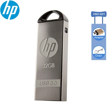 

HP X720W USB3.0 usb flash drive high speed USB 3.0 pendrive 16gb 32gb 64gb 128GB pen drive metal flash memory stick gray gift