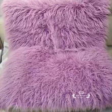 160 cm * 1 m Nouveau-Né Photographie Props Bébé Couverture En Fausse Fourrure Tapis de Noël Panier Flokati Stuffer Souple À Long Fourrure toile de fond Fotografia