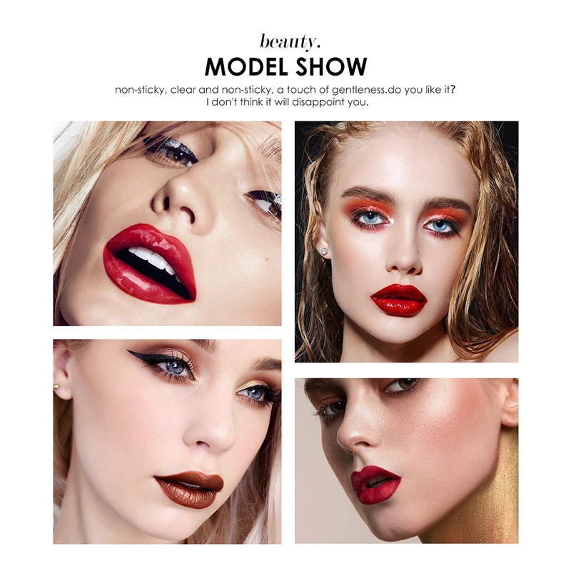 MIXDAIR Lipstick Matte Lipgloss Set Waterproof Long-lasting Mosturizing Glitter Lip Sticks 6 Colors Beauty Makeup Set MIXDAIR Lipstick Matte Lipgloss Set Waterproof Long-lasting Mosturizing Glitter Lip Sticks 6 Colors Beauty Makeup Set