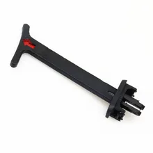 TUKE Motor Frente Capa Grille Pull Handle Lançamento Rod 1J5 823 593 C 1J5 823 593C 1J5823593C Para VW Jetta Golf GTI R32