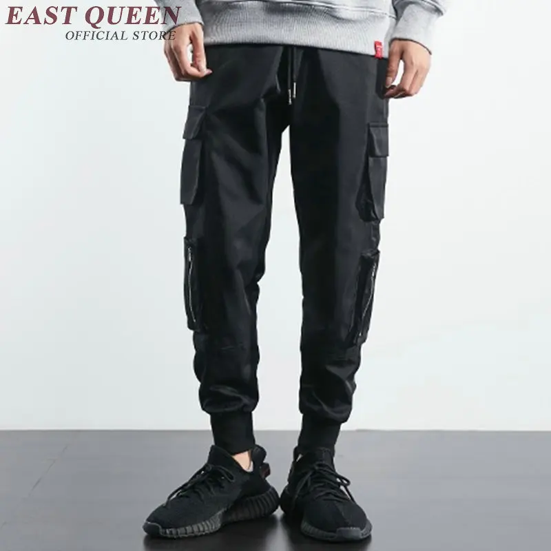 Fashion brand baggy cargo pants men elastic waist pants men lightweight ...