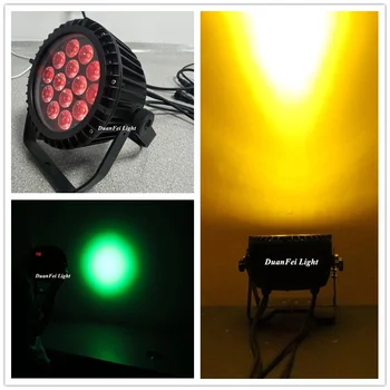 

2pcs 14x15w led par rgwba outdoor slim par light dmx wash lyre spot par waterproof led lightings