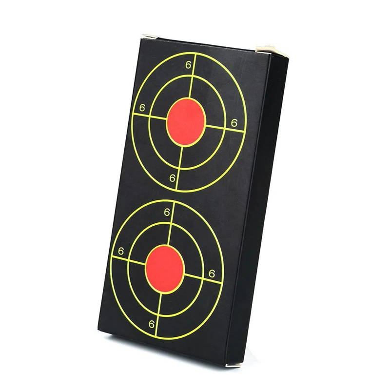 

Free shipping Multi tool Fluorescent Target Sticker Paper Self Adhesive Targets Slingshot Shooting Training Accessories