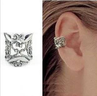 

2018 Sale New Arrival Orecchini Earings 1pc Chic Retro Flower Shape Left Ear Cuff Earring Wrap Clip Clamp Fine Jewelry E193