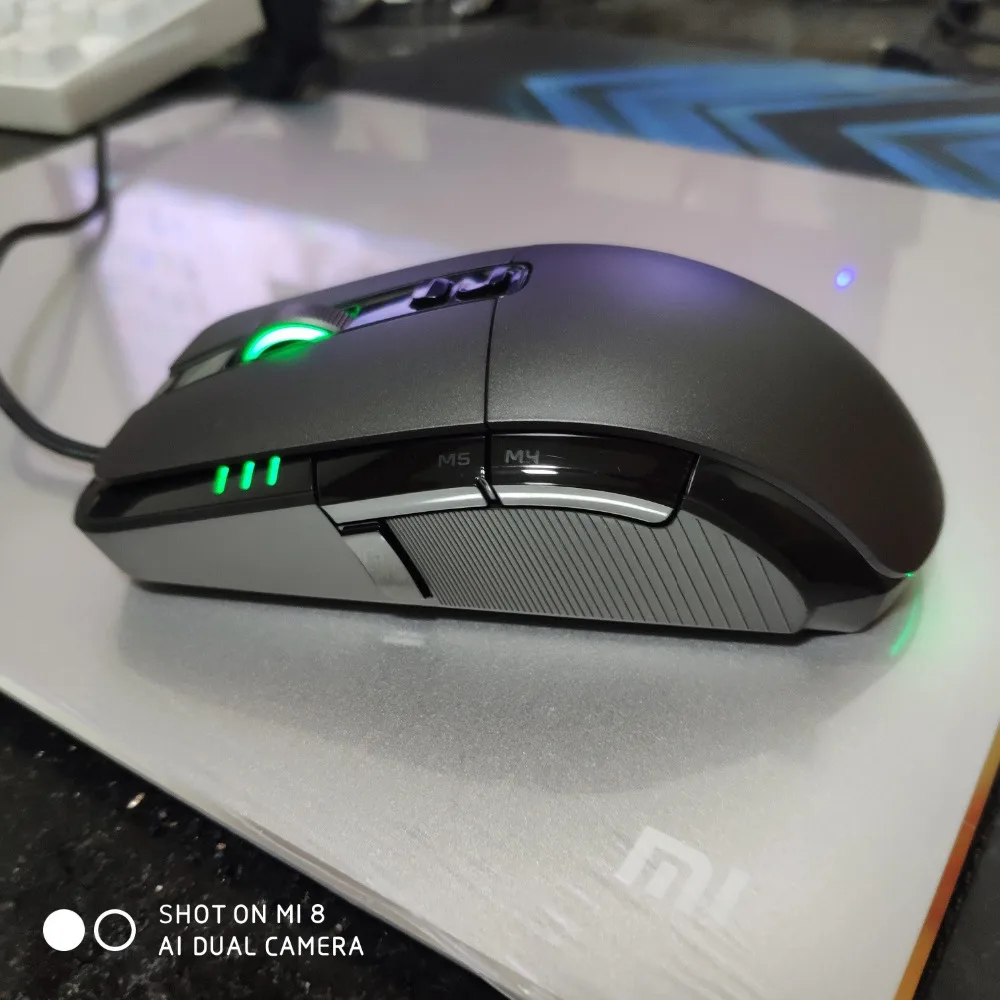 Оригинальная игровая мышь Xiaomi, беспроводная/Проводная, 7200 dpi, RGB подсветка, 2,4 ГГц, беспроводная, USB, проводная, перезаряжаемая, игровая мышь для ПК, ноутбука