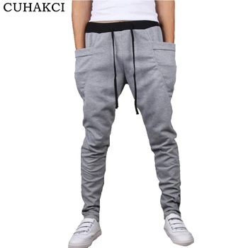 

Unique Big Pocket Harem Pants Casual Men Pants Hip Hop Men's Trousers Quality Outwear Sweatpants Casual Trousers Mens Joggers