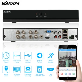 

8 Channel Full 960H H.264 8CH DVR Recording for Security Camera 1080P Output HDMI 8CH CCTV DVR P2P Cloud Network Phone Control