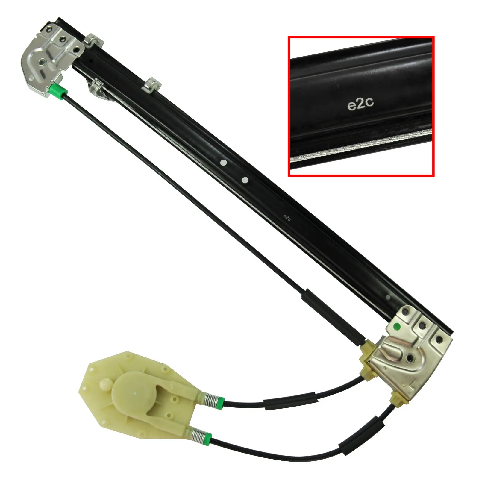 New Driver Side Rear Power Window Lift Regulator For 97 98 99 BMW E39 5