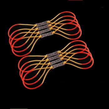 

5pcs rubber band is used to capture fishing slingshot latex rubber outdoor hunting slingshot rubber tube