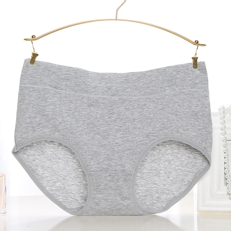 Women Cotton Underwear Ladies Sexy Mid Waist Large Size