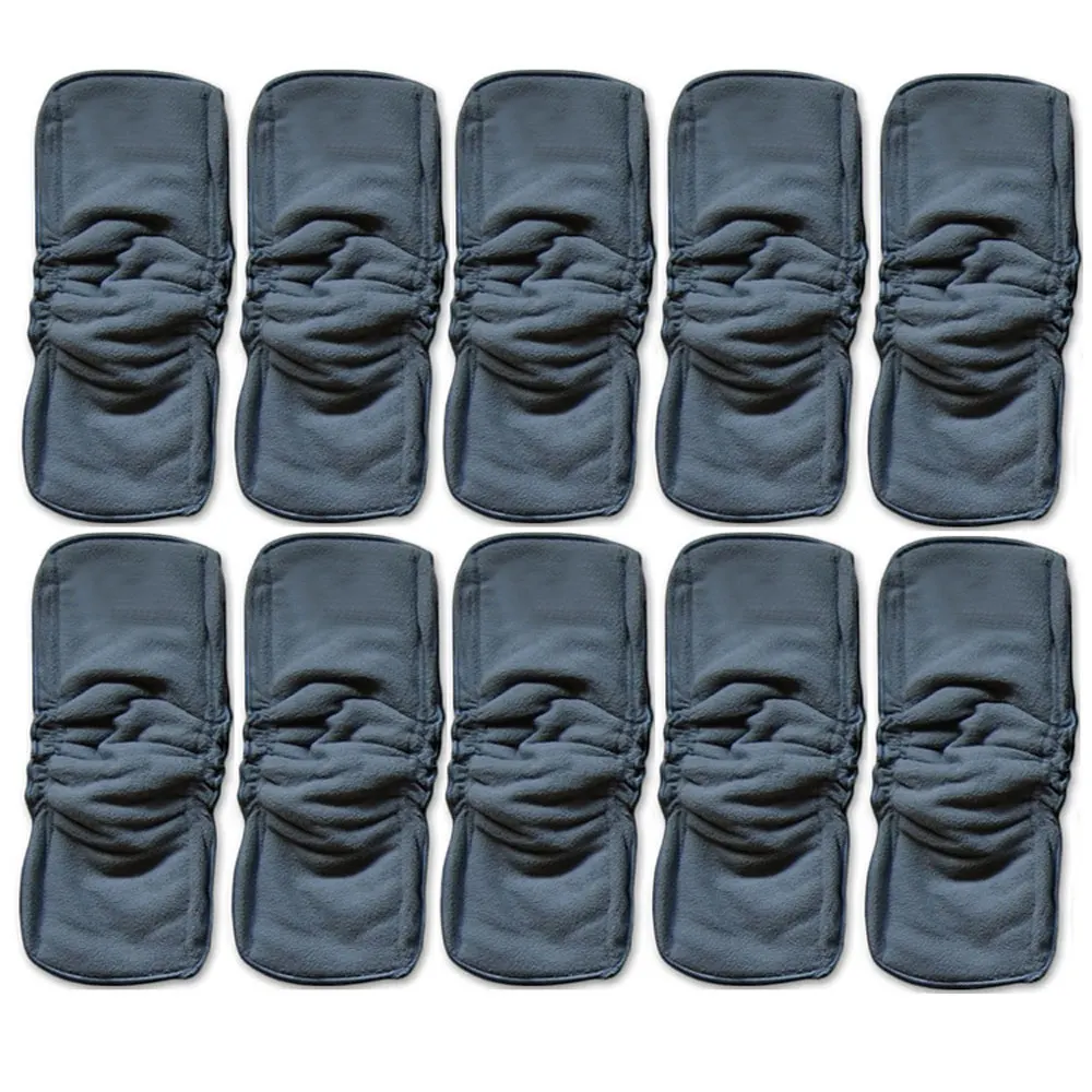 50 PCS Upgrade New Year Promotion Charcoal Bamboo Inserts for Cloth