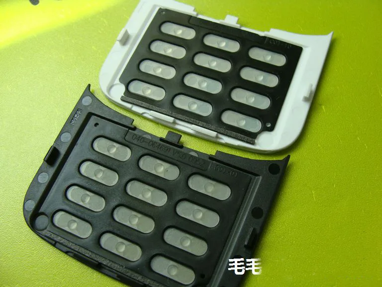 Black/White New Ymitn Mobile Phone Housing Cover Case Keypads Keyboards For Nokia N86
