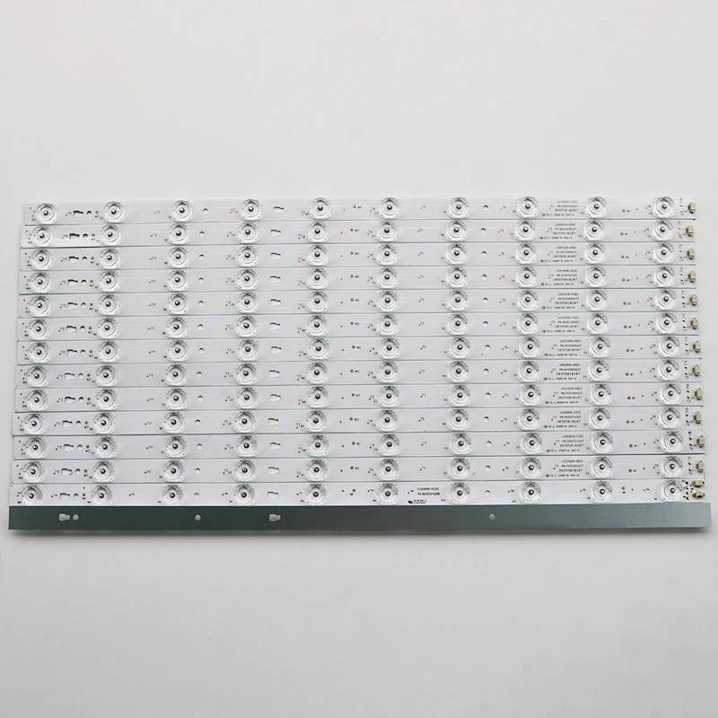 

14pcs/lot 100% new LED Backlight Lamp strip for Kon ka LED55K35U LED55D10A-2C14AG-01 1 pcs=57cm 10leds (1led=3v)