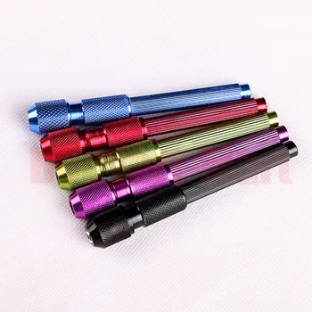 

Lot Of 5PCS Tattoo Skin Surfer Stencil Pen Holder Blue Black Red Purple Green U Pick Color Supply STPH-5# Free Shipping