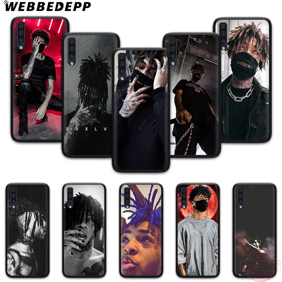WEBBEDEPP Scarlxrd J мягкий чехол для телефона с изображением цветов Samsung A10S A6 7 8 9 A10 20 A40 A50