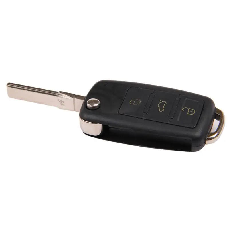 1 шт. 4 кнопки дистанционного ключа флип чехол для ключа автомобиля Складной Корпус Замена системы зажигания автомобиля ключ автомобиля Автомобиль ABC пластик стиль