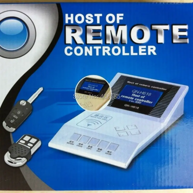 

Host of Remote Controller Remote Master For QN-H618 Wireless RF Remote Controller H618 Auto Key Maker Programmer