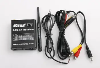 

AOMWAY 5.8G 32CH FPV A/V Receiver / RX W/ DVR for RC Quadcopter Multicopter