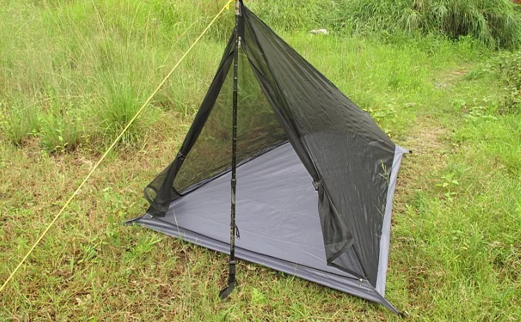 Ultra-leve Gramas! Trapezoidal Única Tenda Gaze - Verão Mosquito 592 1-2persons 6 Esporte e Lazer