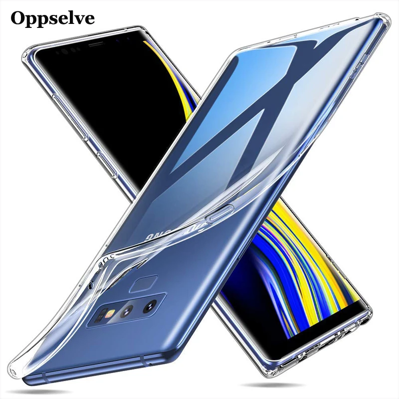 

Luxury Clear Case For Samsung Galaxy Note 9 Note9 Transparent Soft TPU Silicone Cover For Samsung Note 9 Capinhas Telefontok