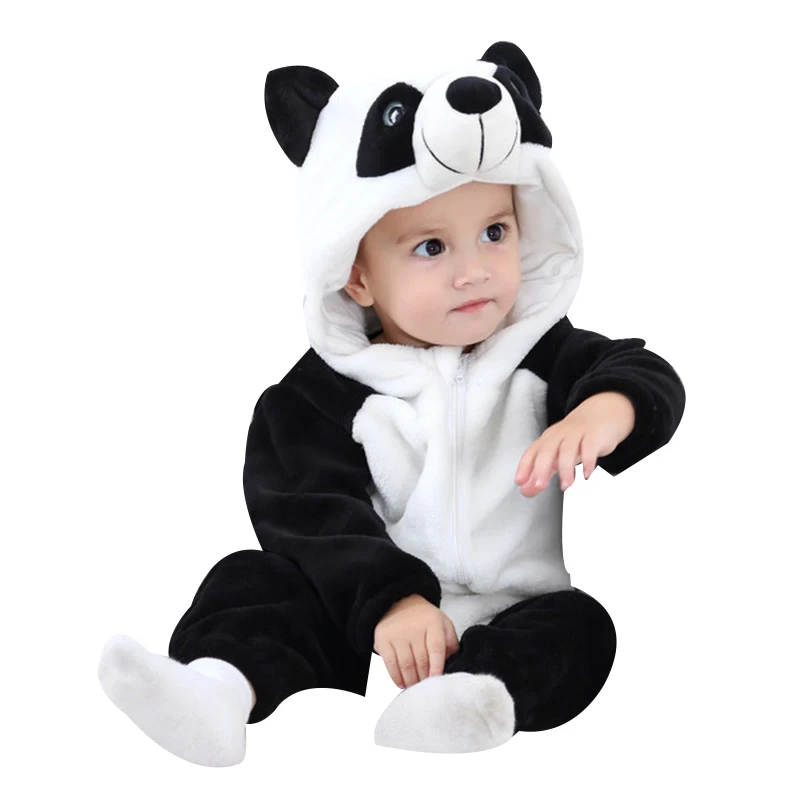 الفانيلا الطفل السروال القصير أرنب القطن طفل الفتيان الفتيات السروال القصير الحيوان الربيع الشتاء غرزة الطفل مجموعات Kigurumi الوليد الملابس ...