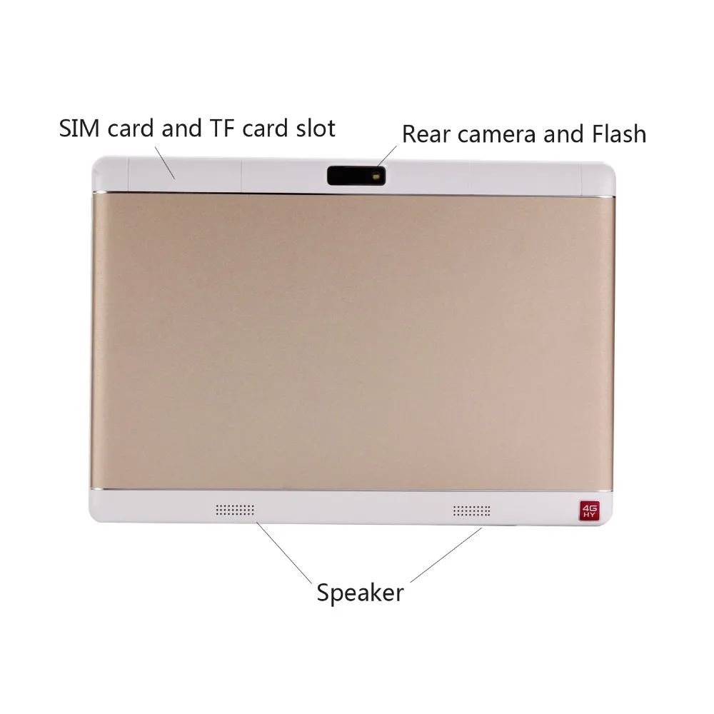 10.1 inch Android 7.0 10 Core Tablet 4G LTE Dual SIM Phone Call 64GB ROM 4GB RAM WIFI bluetooth GPS Tablet PC 10 10.1 + Gifts (7)