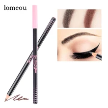 1 шт. lomeou подводка для глаз карандаш долгое Eye Liner ручка Водонепроницаемый SMUDGEPROOF Глаза Карандаш Макияж черный и кофе для выбрать