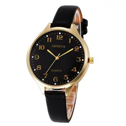 2019 женские наручные часы высокого качества женские часы montre femme Geneva Кварцевые часы Женские часы reloj mujer элегантные