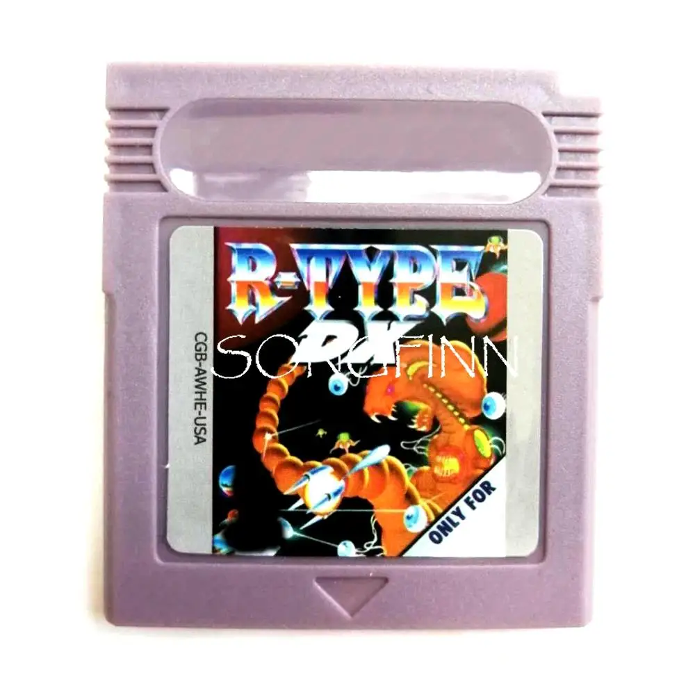 

R-Type DX Game Memory Cartridge for 16 Bit Video Game Console Card Accessories