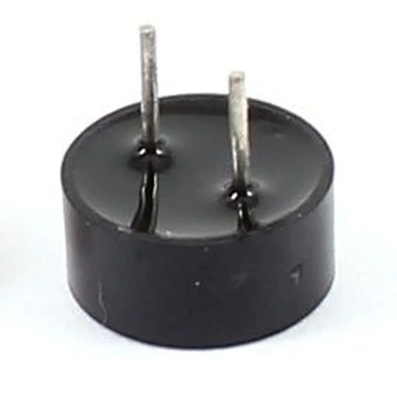 5 шт. непрерывное электронное Buzzer 2 контактный DC 3/5 V-9x4,2mm-черный